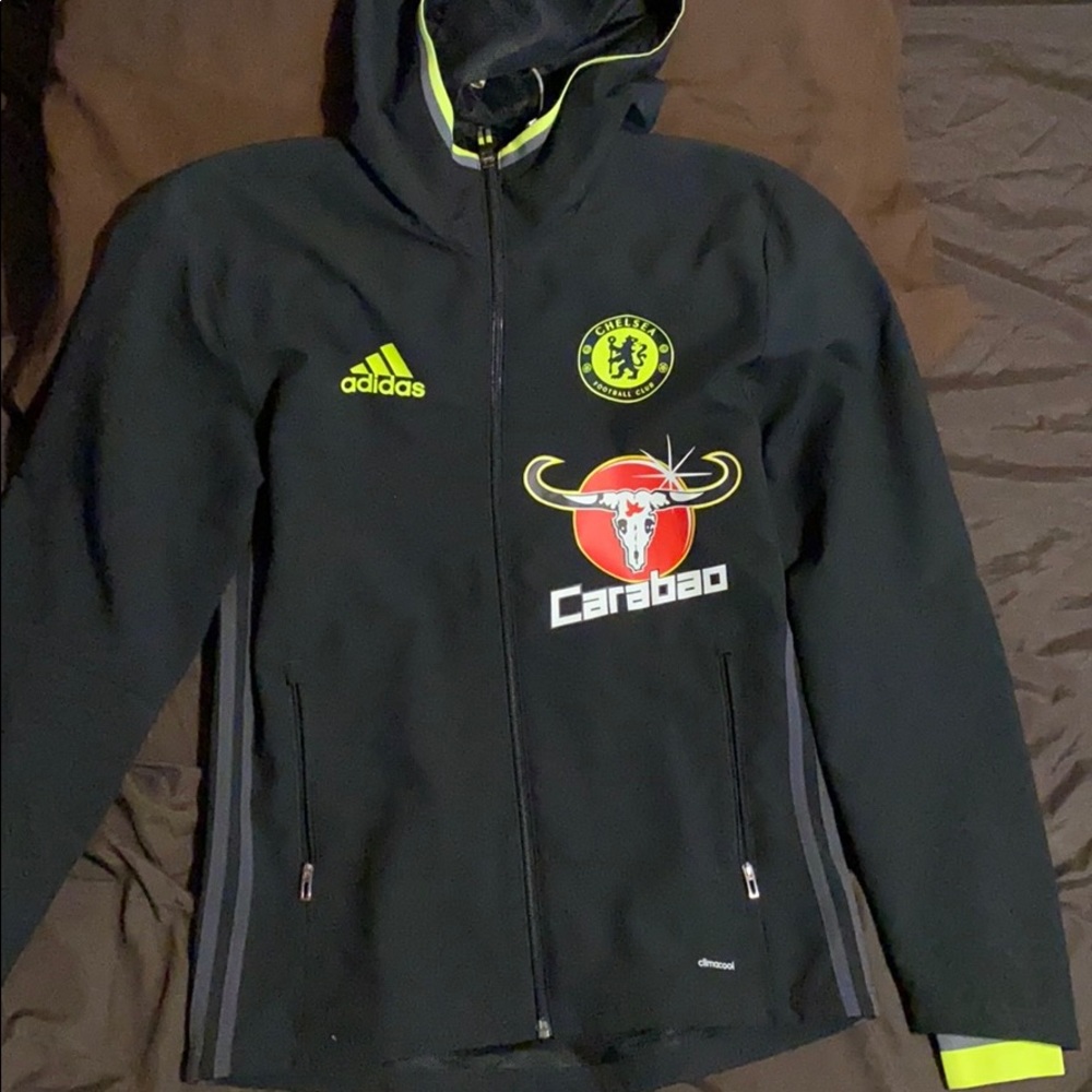 BNWT Adidas Chelsea Football Club hooded jacket